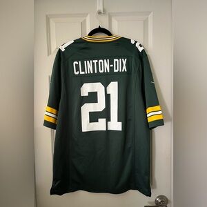 Men’s Nike On Field Elite Ha Ha Clinton-Dix Green Bay Packers NFL Jersey 21 L